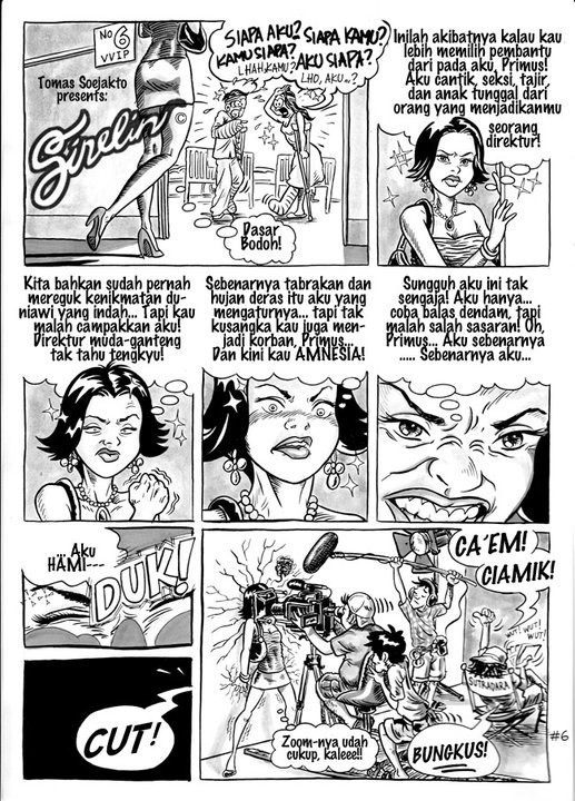 one of the funniest comic strip my friend had made. 