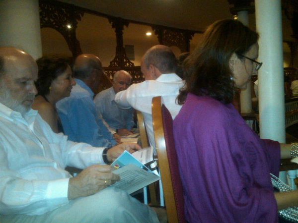 Sitting in the next box at  festival de musica  senator mccain and the senator from wyoming barasso