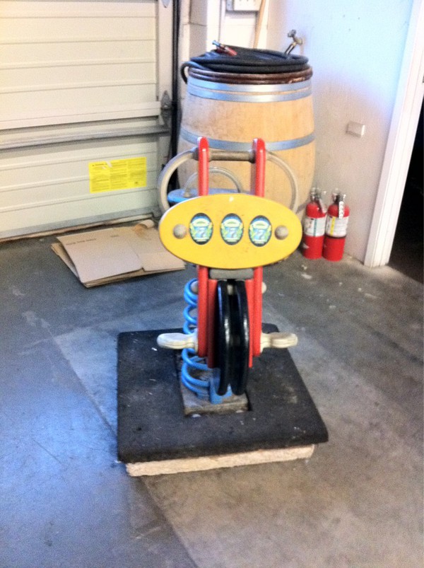 Gotta love a brewery with a children's play area next to the fermentation tanks: 