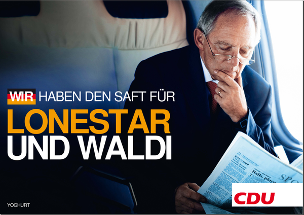 Mein Beitrag zum #CDU- Plakatremix! #cduremix09 