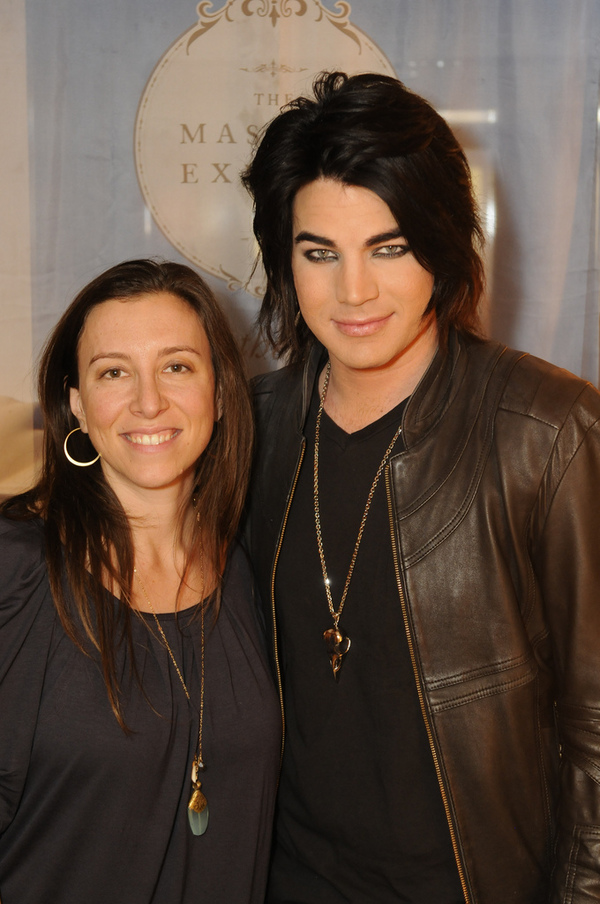 ***NEW PIC another pic of @adamlambert at the Golden Globes guifting suit *massage huh?..hmmmm...I have many ideas