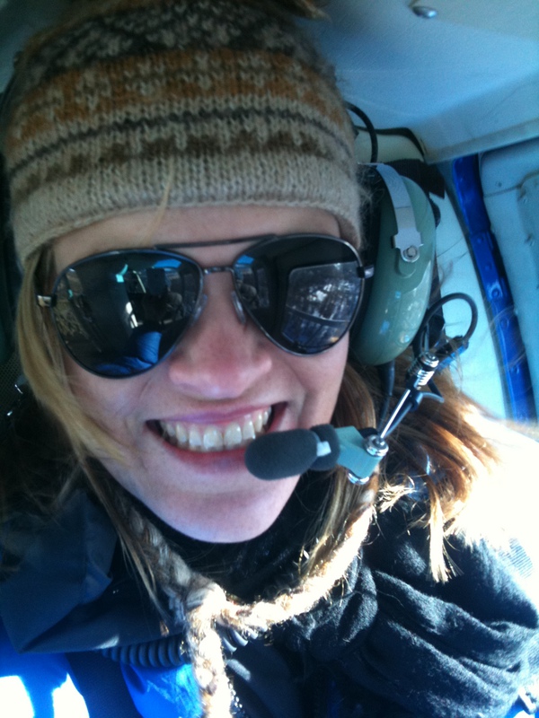 My first helicopter flight. I'm now quitting acting to become a helicopter pilot.