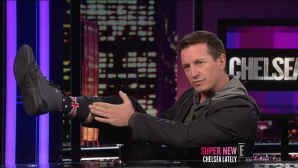Rove McManus at the 'Chelsea Lately' round table (celebrating Australia Day.)

[Broadcast date: 26 January, 2011]