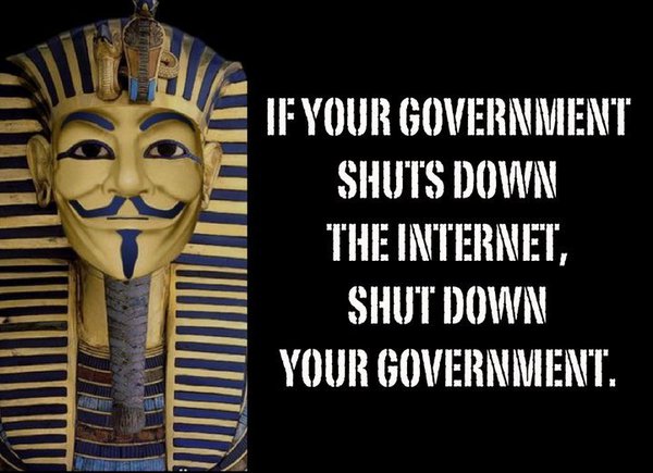Finally 4chan strikes pure gold: (SFW, via IRC) #egypt #jan25