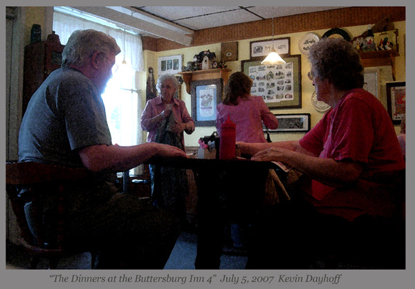 The Dinners at the Buttersburg Inn 4 Union Bridge MD 7/6/2007 http://tinyurl.com/osxrb9