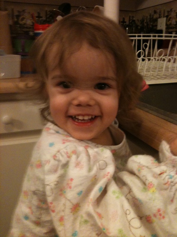 Just in case there was any doubt, this is the cutest little girl in the world!