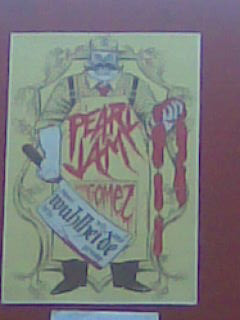 Pearl Jam Poster Berlin 2009