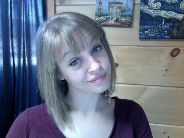 I did it. Full bangs. What.