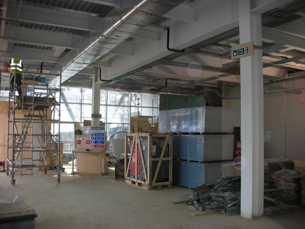 Lighthouse Cinema onoing works (Main foyer)