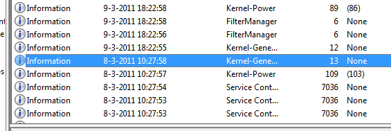 WTF ik gooi mijn laptop uit en ik ben weer alles kwijt :S http://twitpic.com/47ui72 Moet niet gekker worden! #ocz 