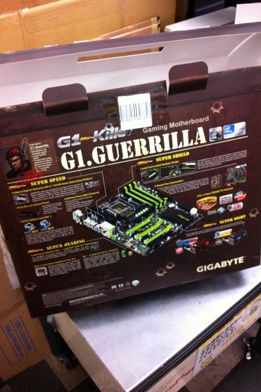 GIGABYTEのゲーム向けマザーの下位モデル G1.Guerrillaが発売。34980円。