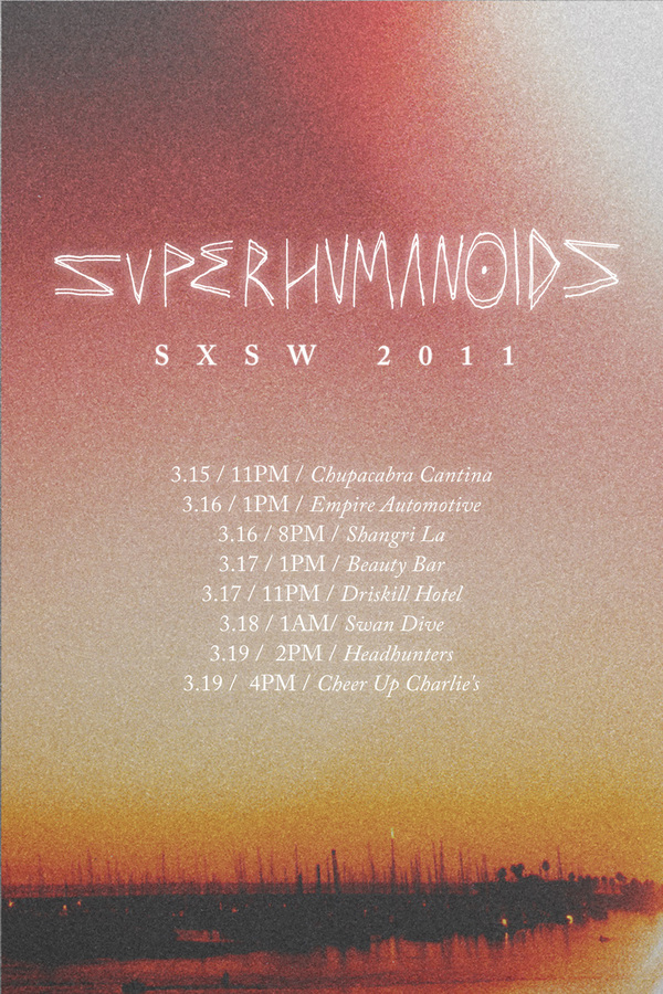 our full SXSW show schedule | 