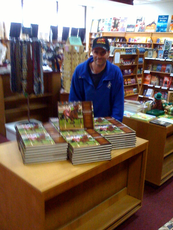 Chester County Book &amp; Music Company: books on display!