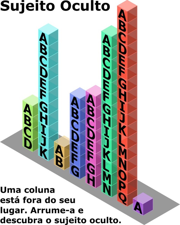 Sujeito Oculto. Pra responder use o formulário: http://tr.im/xeNw