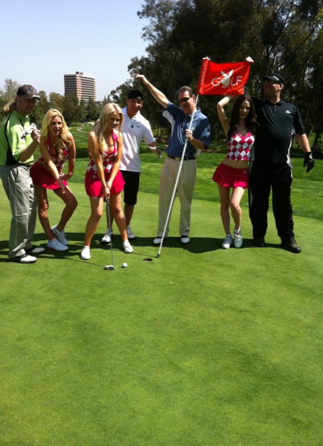 Playmates at play! #pbgolf