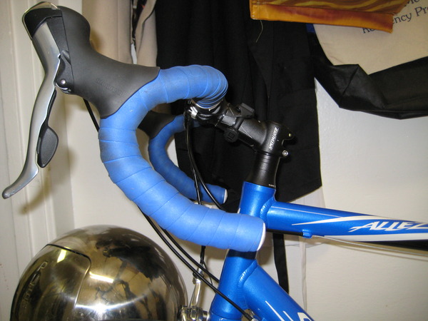 Road bike stem BEFORE