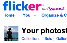 あっほんとだ、flickrが「正しい」スペルになってる！