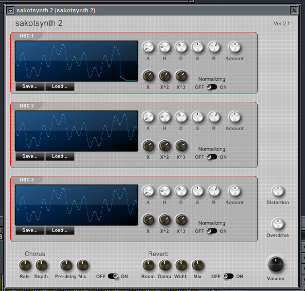 synthmakerで遊ぶサ骨