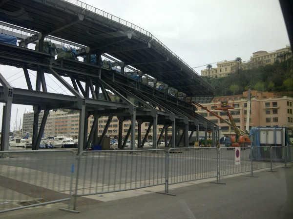 Grand Prix set up is already starting around Monaco