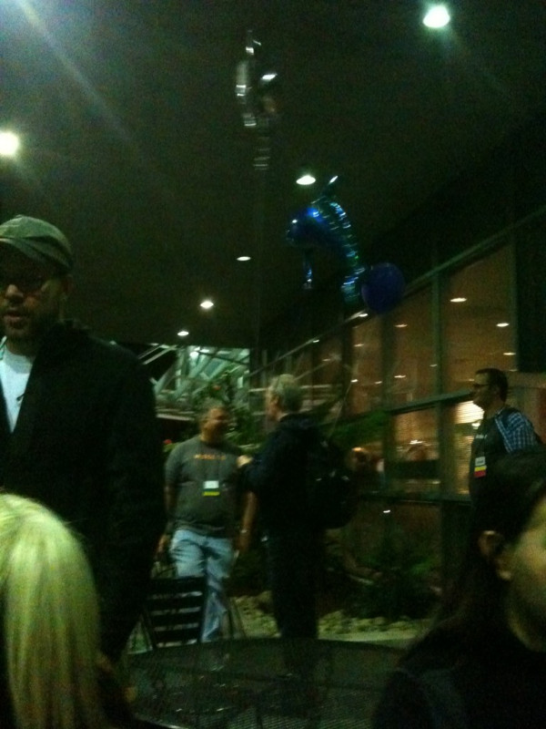 Monty and his balloons. #mysqlconf 