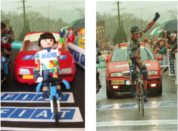 Fleche Wallone special - Spot the Michele Bartoli difference