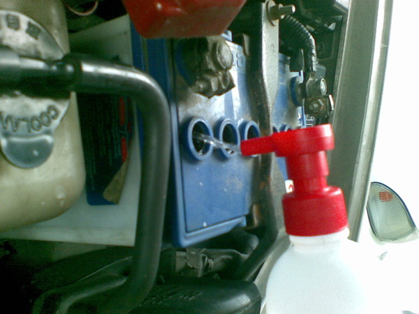 Eh apa la air battery kosong.