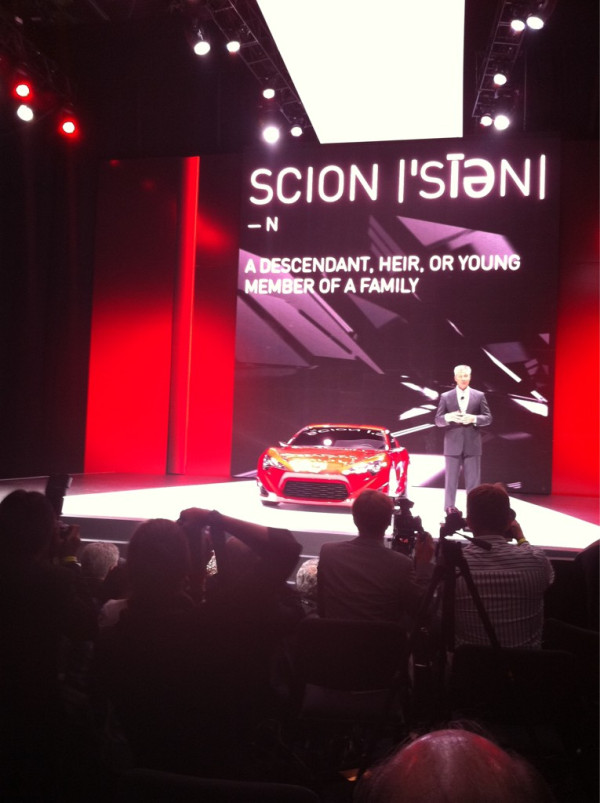 Front engine, Rear wheel drive Sport = #FRS. #scion #NYAS ^mm