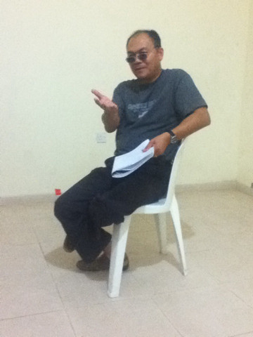 Bible Study with Pastor Alex. #TwitPict