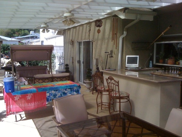 Getting ready for pool party