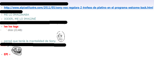Trolleando un poco
