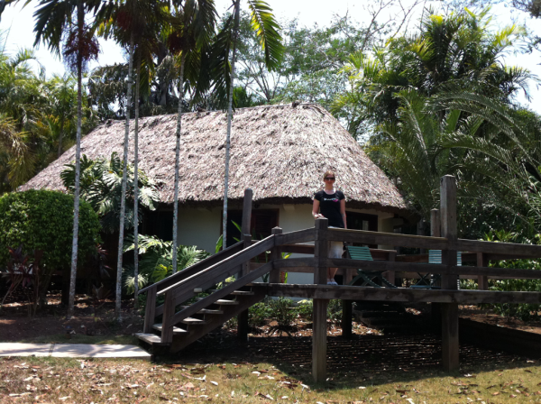 Pic of our jungle lodge at Chaa Creek in #Belize 