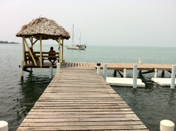 Saying goodbye to this view from Placencia #Belize - on to Caye Caulker!