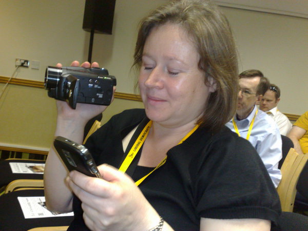 Here's @helenduffett with one in each hand.