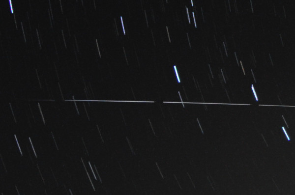 #ISS と #STS134 エンデバー　アップにしてもほんのちょっとズレてるだけ #ascl #ToriSat