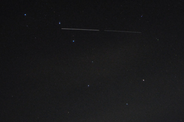 #ISS と #STS134 エンデバー（右） と 北斗七星 #ascl #ToriSat