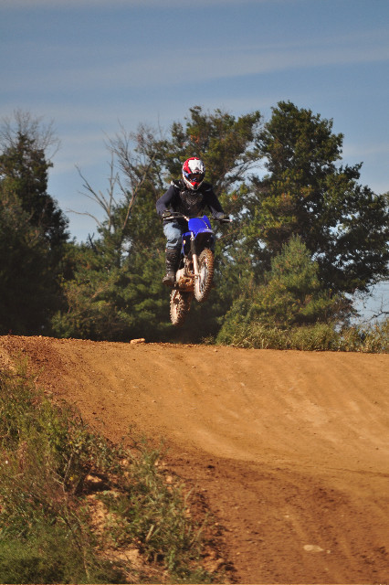 Catching air - not much.  But still air.  LOL