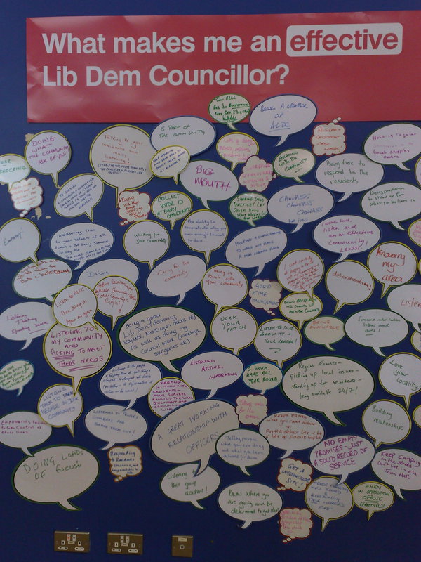 The results of ALDC's brainstorming.