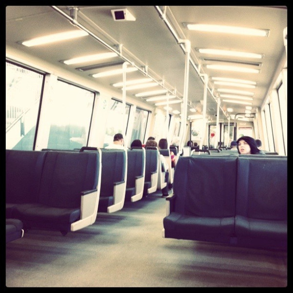 On BART headed to the U2 show! See you all there!!! #U2360OAK 