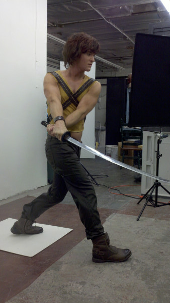 Great night with @michaelwelchact Here's a photo of Mike, like you've never seen him before :)