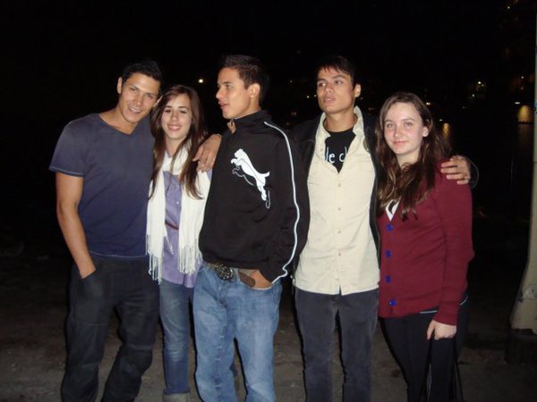 Alex Meraz, Me, Bronson Pelletier, Kiowa Gordan sara :) nicest guys ever!!