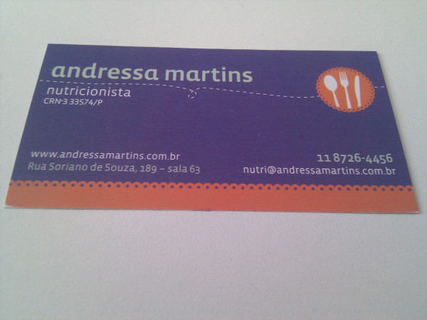 Sponsored tweet: você *precisa* de uma nutricionista. Escolha a melhor :-)