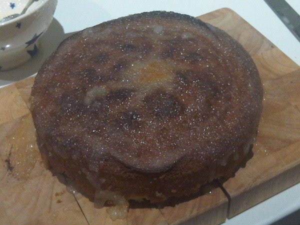 Crunchy top lemon cake

