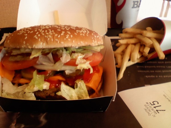 Double Whopper Smoked Bacon Cheddar...for free!