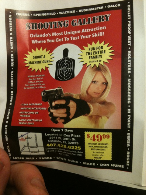 Later on I guess we might shoot some machine guns? #florida 