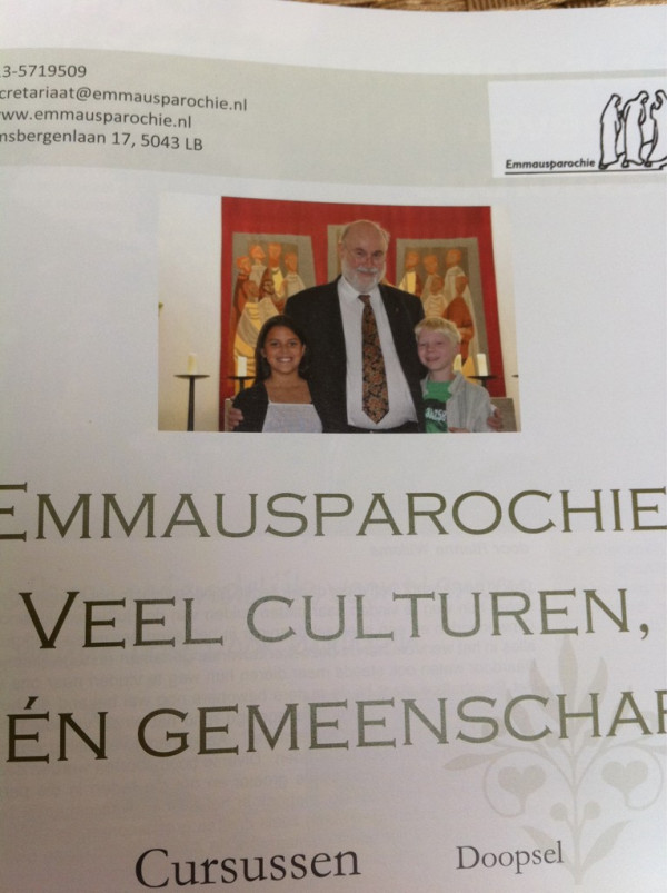 Weet niet of ik als parochie in deze tijd zo'n foto in mijn advertentie had gezet. 