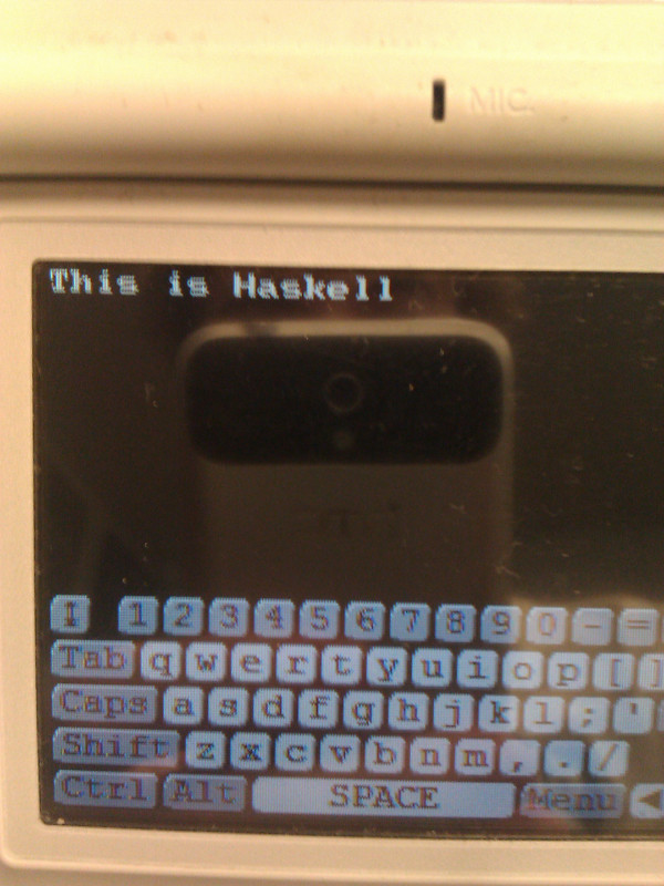 Haskell on the Nintendo DS #aushac