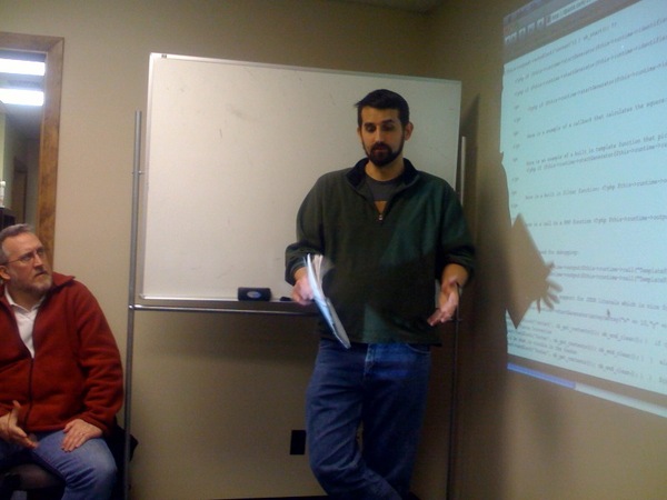Doug talks about his parser for his PHP template engine