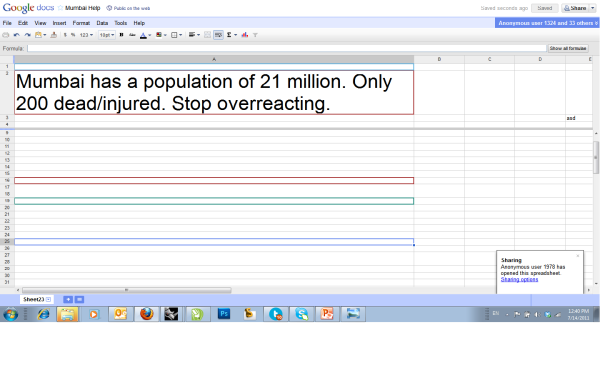 This is what happens when somebody tries to help #Here2Help document. Saddening.. very