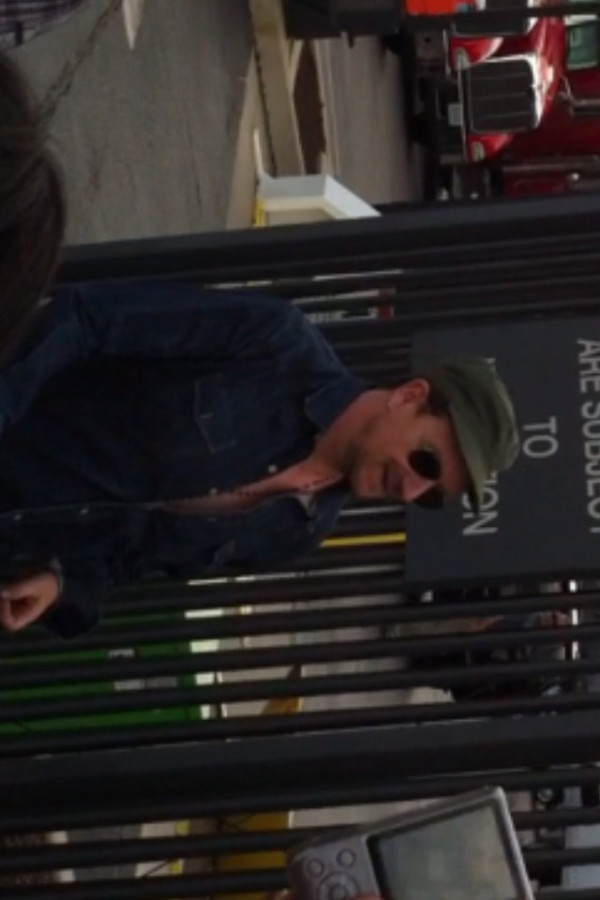 Bono outside the Linc #U2360PHL 