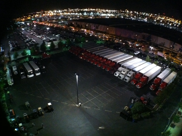 How many U2 tractor trailers can you count?  #U2360PHL #U2360USA